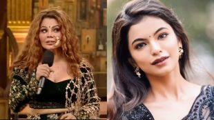 Rakhi Sawant criticizing Anushree Mane