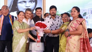 ramdas-athawale-pimpri-visit-mata-ramai-aambedkar-memorial-bhumipujan-west-bengal-election-prediction-bjp-victory