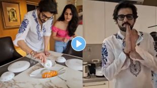 Raqesh Bapat cooking Mango Sticky Rice with his niece Isha