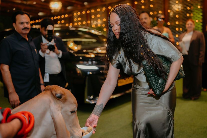 Rihanna Ambani Luncheon Mumbai Photo