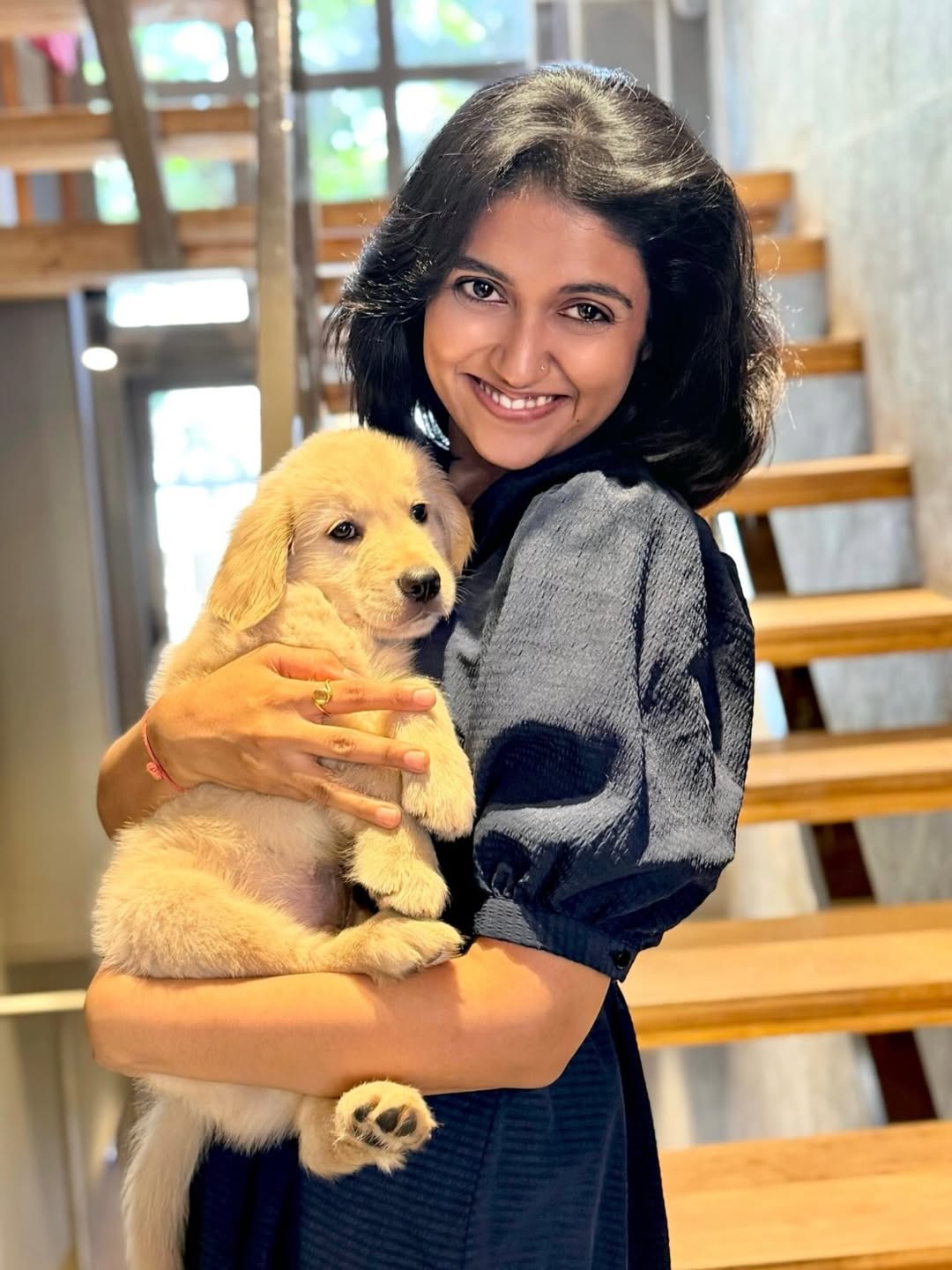rinku rajguru introduce her pet animal romeo shares cute photos