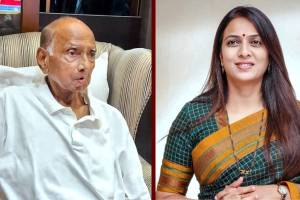 Sharad Pawar health update video | Rohini Khadse X post on Sharad Pawar | NCP Sharadchandra Pawar party news | Jalgaon political news updates