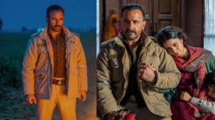 Saif Ali Khan as a cop in Kartavya movie Netflix