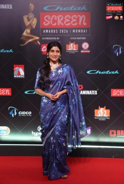 saree look