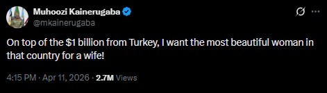 Uganda Ultimatum Turkey