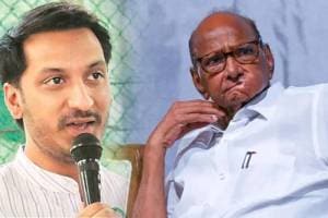 Sharad Pawar smile on Parth Pawar maturity remark | Parth Pawar slams Congress Baramati bypoll | शरद पवार पार्थ पवार राजकीय परिपक्वता विधान | बारामती विधानसभा पोटनिवडणूक शरद पवार प्रतिक्रिया
