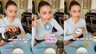 soha ali khan shares morning lemon gut heal drink recipe video