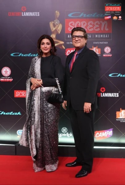 sonali bendre saree look