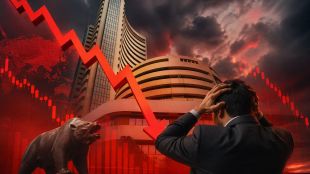 Sensex Nifty fall due to crude oil price | Stock market investors loss 2 lakh crore | शेअर बाजारात मोठी घसरण २३ एप्रिल २०२६ | सेन्सेक्स निफ्टी कोसळला कच्च्या तेलाचे दर