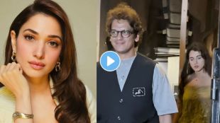 Vijay Varma and Alia Qureshi spotted at a restaurant in Mumbai.