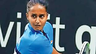 Indian women tennis team celebration | Vaishnavi Adkar vs Eishi Das match | Rutuja Bhosale Ankita Raina doubles win | Billie Jean King Cup Asia Oceania Group 1