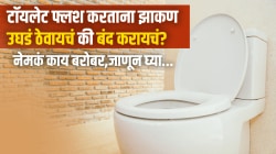 टॉयलेट फ्लश करताना झाकण उघडं ठेवायचं की बंद करायचं? नेमकं काय बरोबर, जंतू पसरण्याआधी योग्य पद्धत जाणून घ्या…