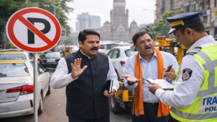 Mumbai Traffic Police fine corporator cars | BMC headquarters parking issue | No parking action Mumbai | Anil Kumbhare traffic police action