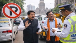 नगरसेवकांच्याच गाड्या ‘नो पार्किंग’मध्ये; वाहतूक पोलिसांकडून सुमारे १०० वाहनांवर