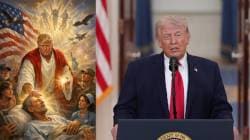 Trump Christ Like Image News : आधी पोप यांच्यावर टीका, मग स्वतःचाच ‘देवदूत’ अवतार; ट्रम्प यांचा नवा वाद
