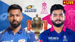 RR vs MI Live Score, IPL 2026: राजस्थानची ‘हॅट्ट्रिक’ की मुंबईचं दमदार कमबॅक? गुवाहाटीत रंगणार हाय व्होल्टेज सामना