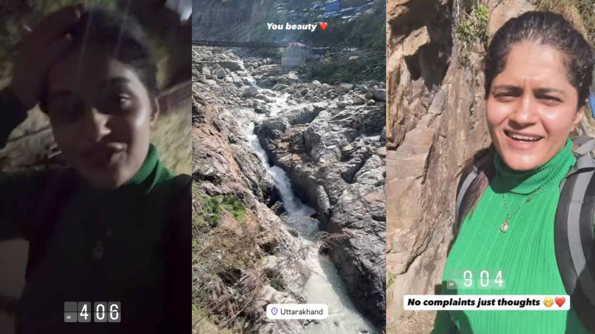 Vidisha Mhaskar Kedarnath Yatra photos treak updates