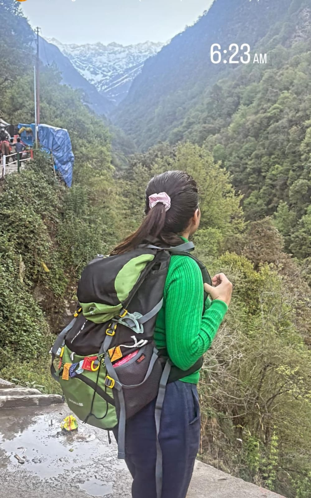 Vidisha Mhaskar Kedarnath Yatra photos treak updates
