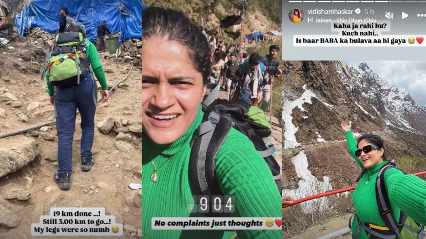 Vidisha Mhaskar Kedarnath Yatra