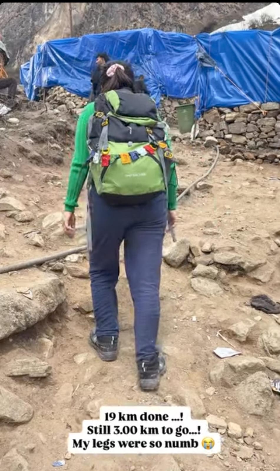 Vidisha Mhaskar Kedarnath Yatra photos treak updates