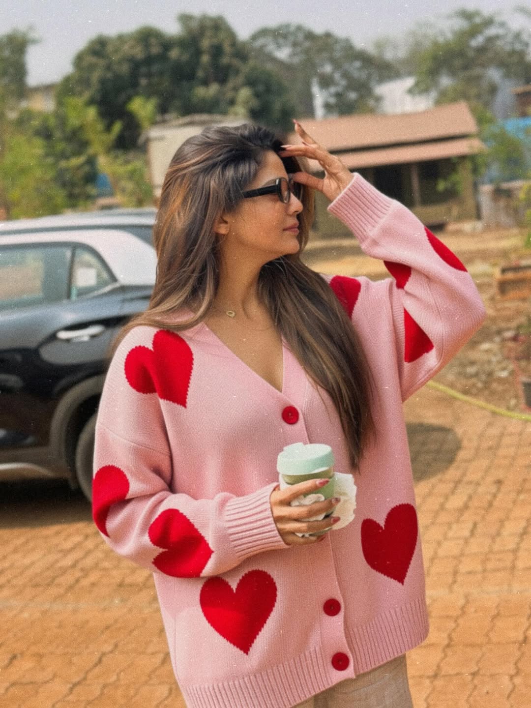 Pooja Sawant hot black gown look photos