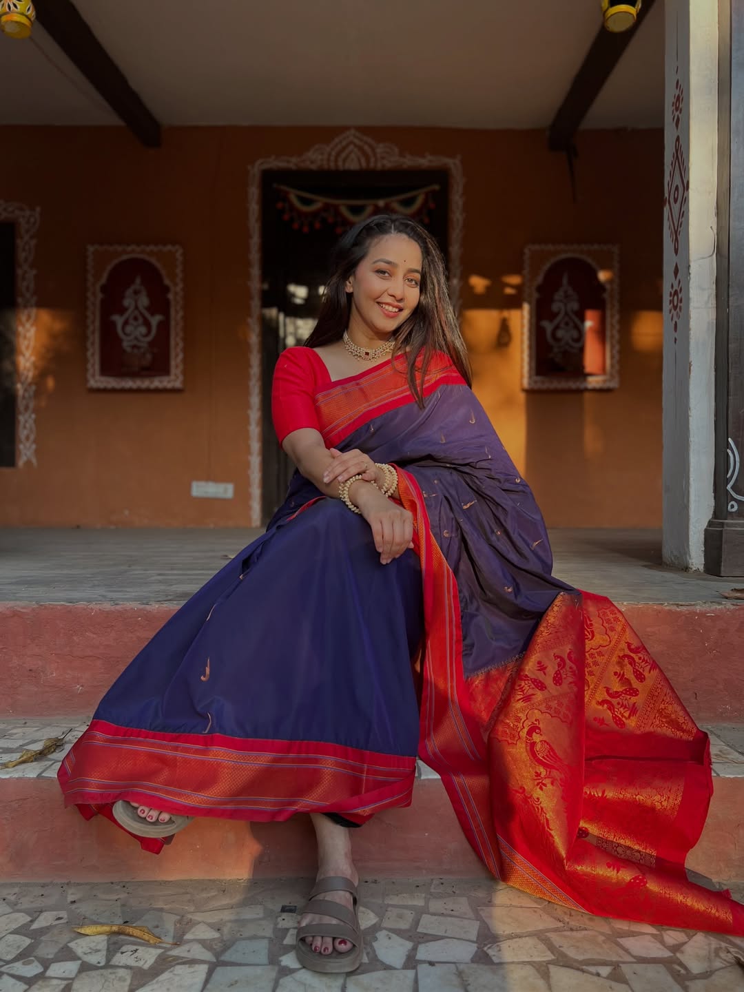 Rupal Nand saree photos