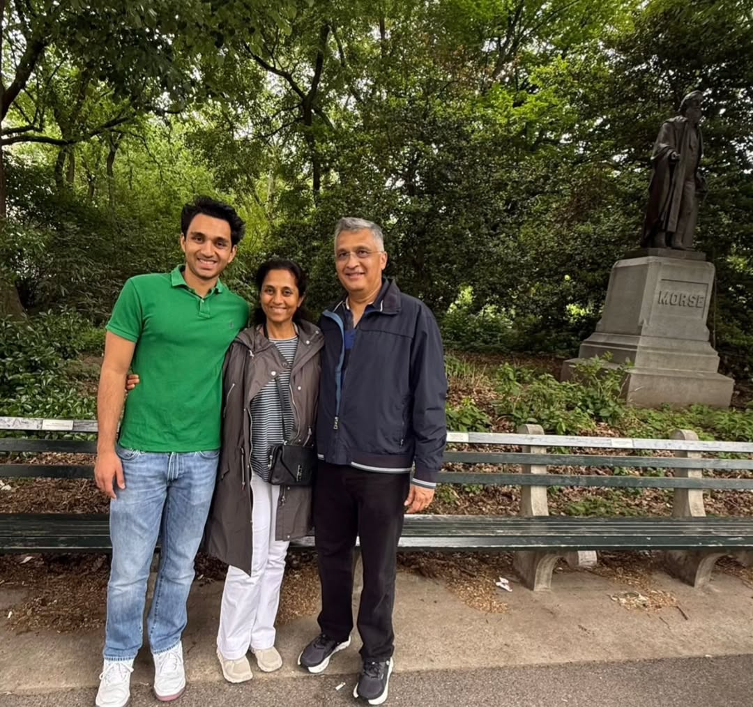 Supriya Sule son Vijay Sule graduation family photos