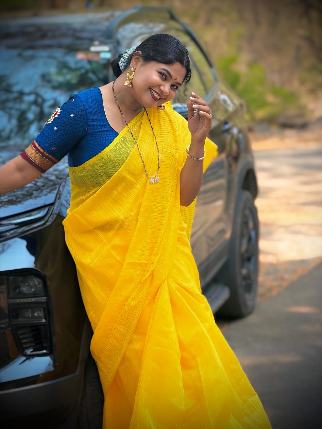 Namrata Sambherao traditional photoshoot