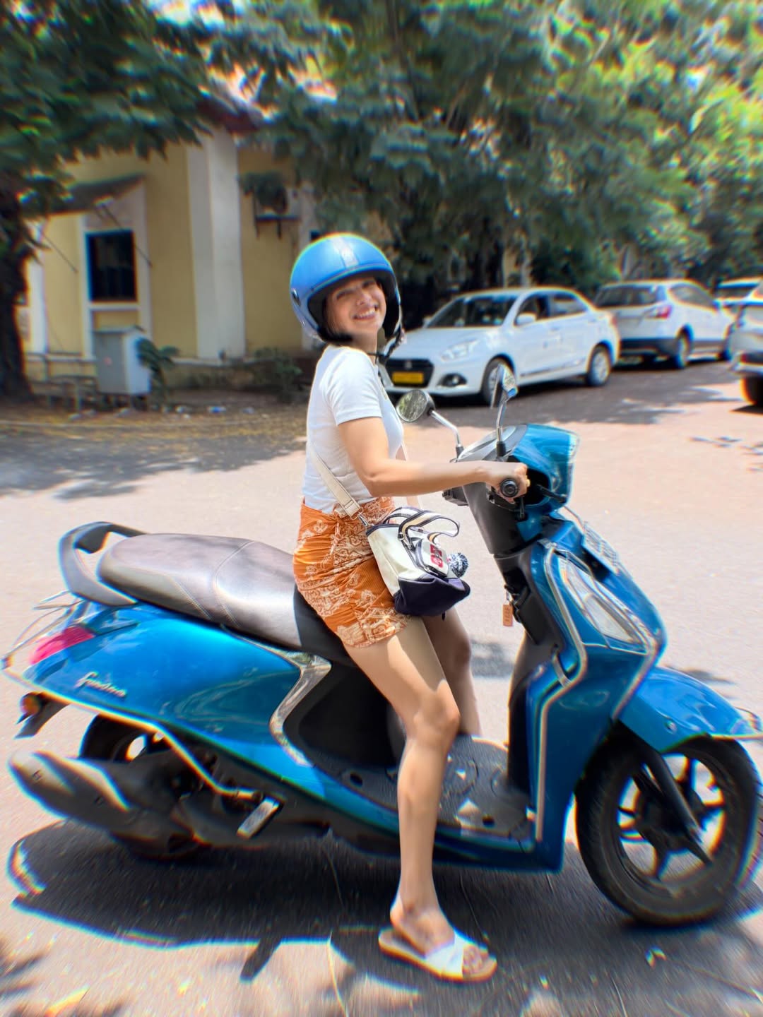 Anaghaa atul Bhagare Goa vacation photos