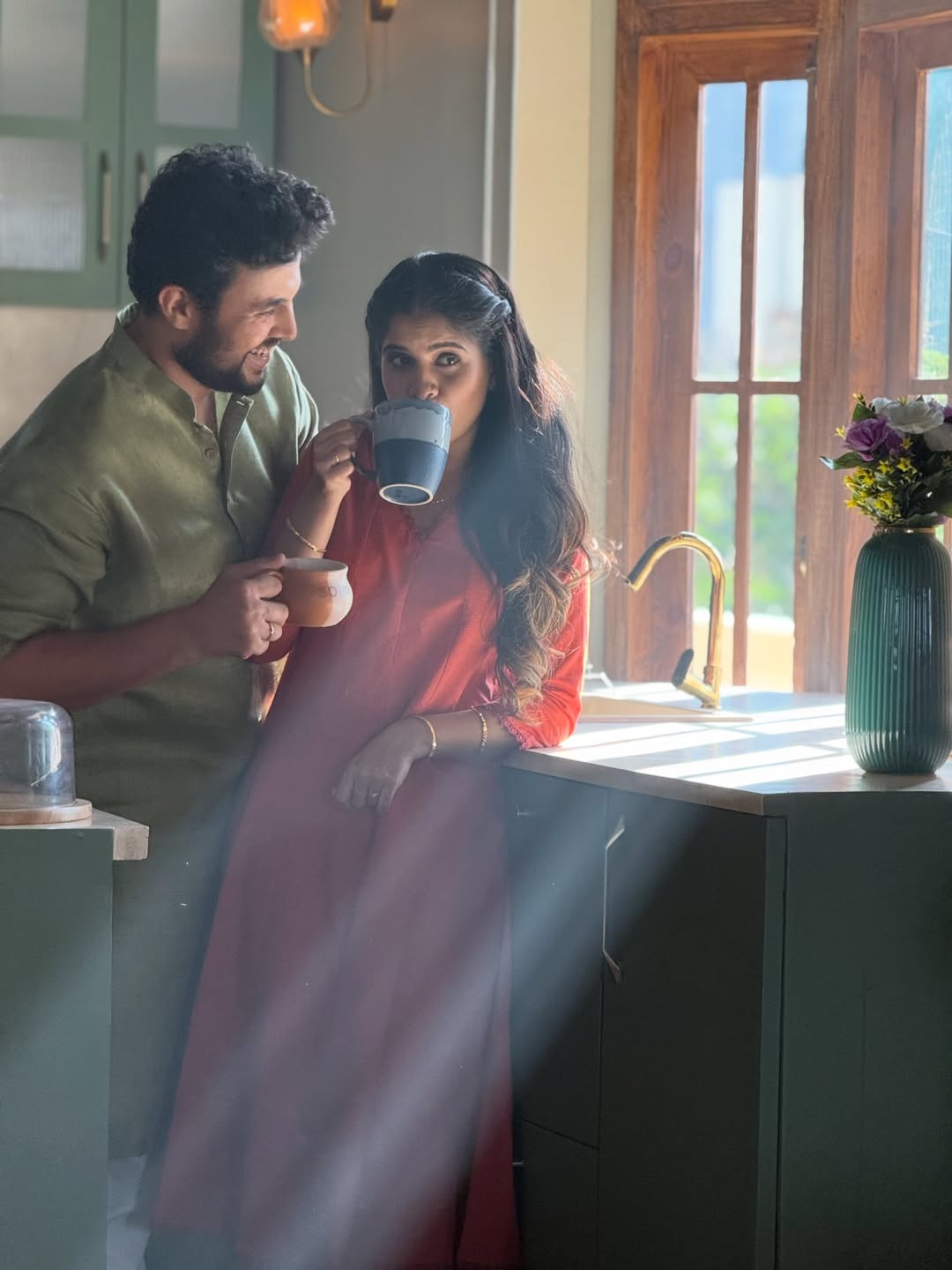 Amruta Deshmukh and Prasad Jawade romantic photos