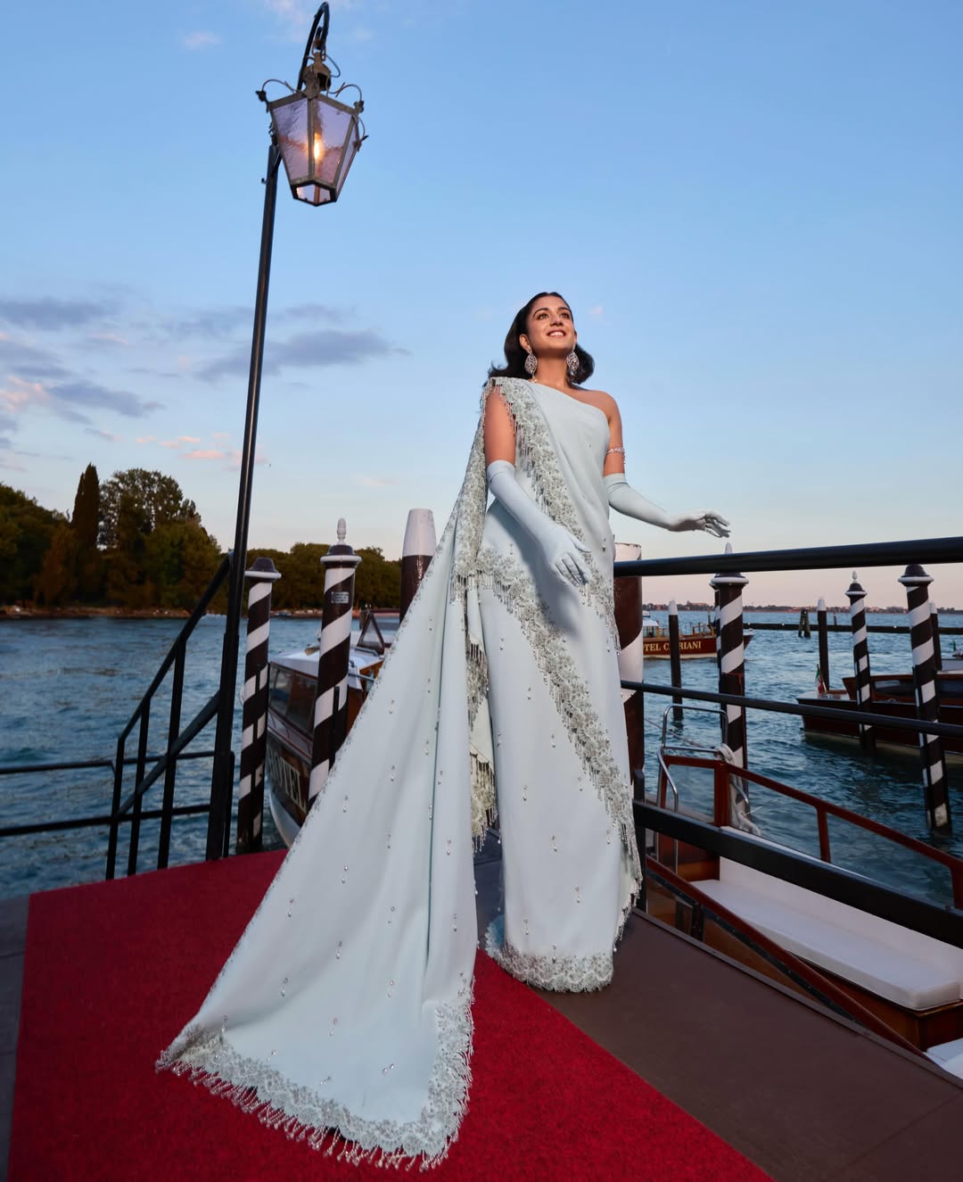 Radhika Merchant Italy fashion