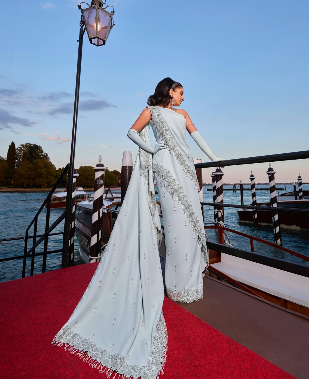 Radhika Merchant Italy fashion
