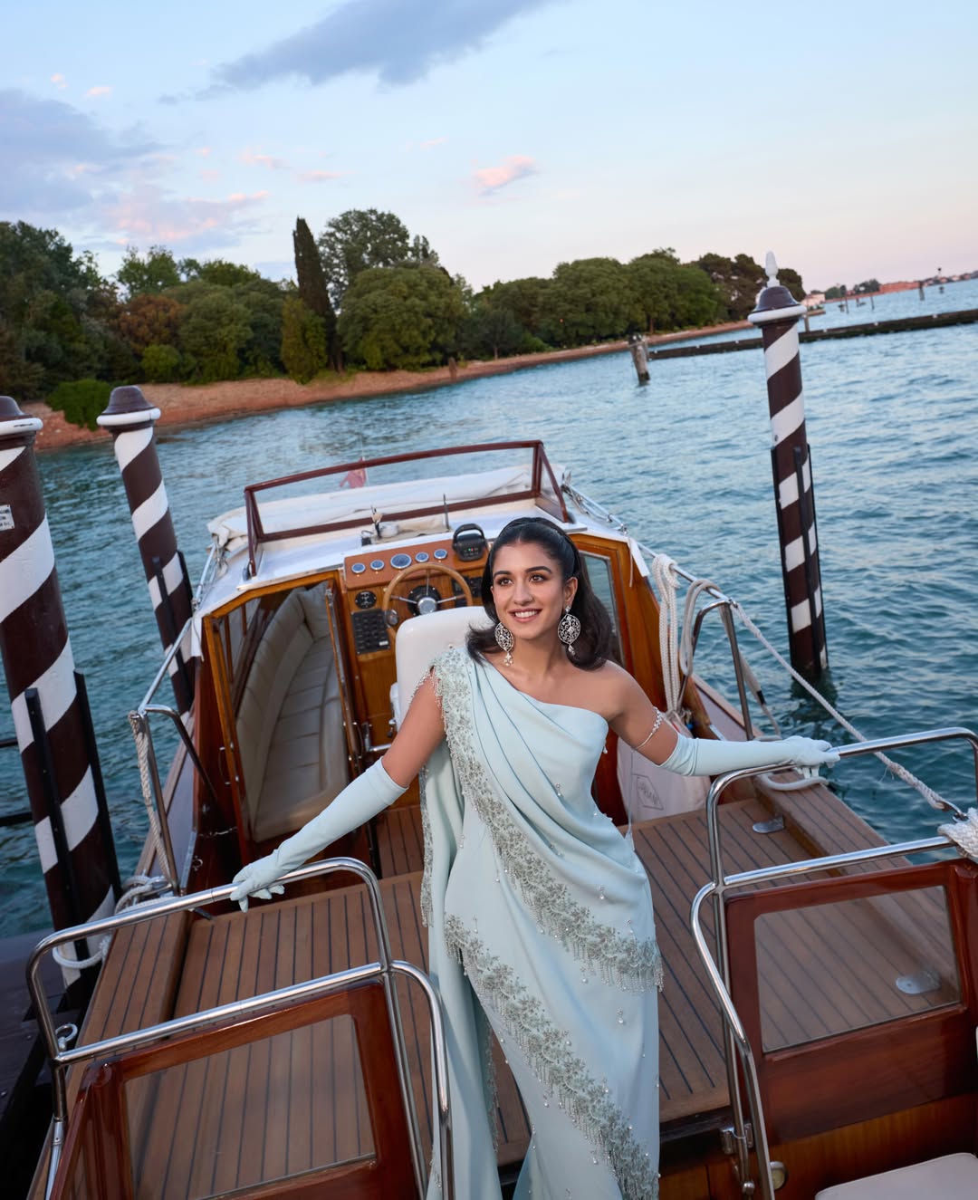 Radhika Merchant Italy fashion