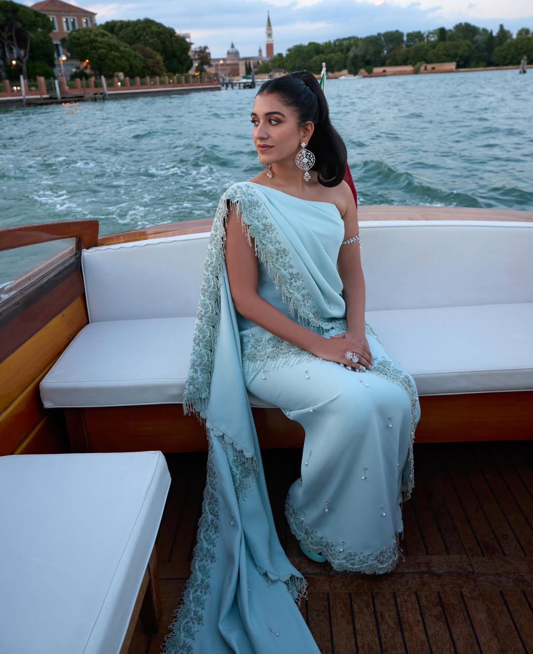 Radhika Merchant Italy fashion