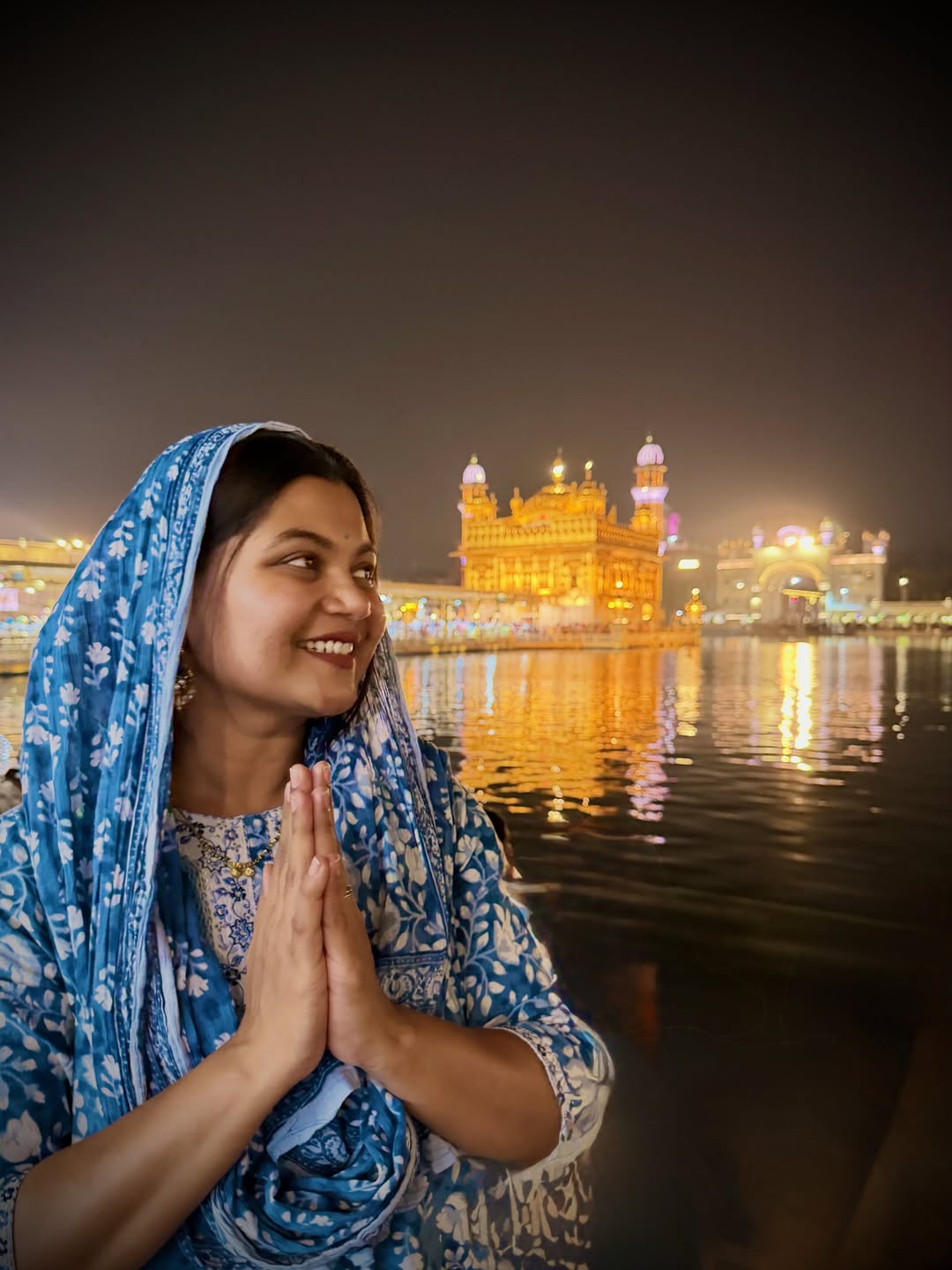 Namrata Sambherao Golden Temple visit