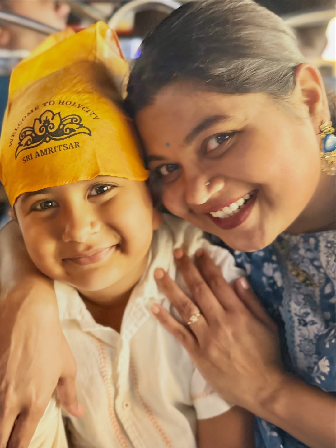 Namrata Sambherao Golden Temple visit