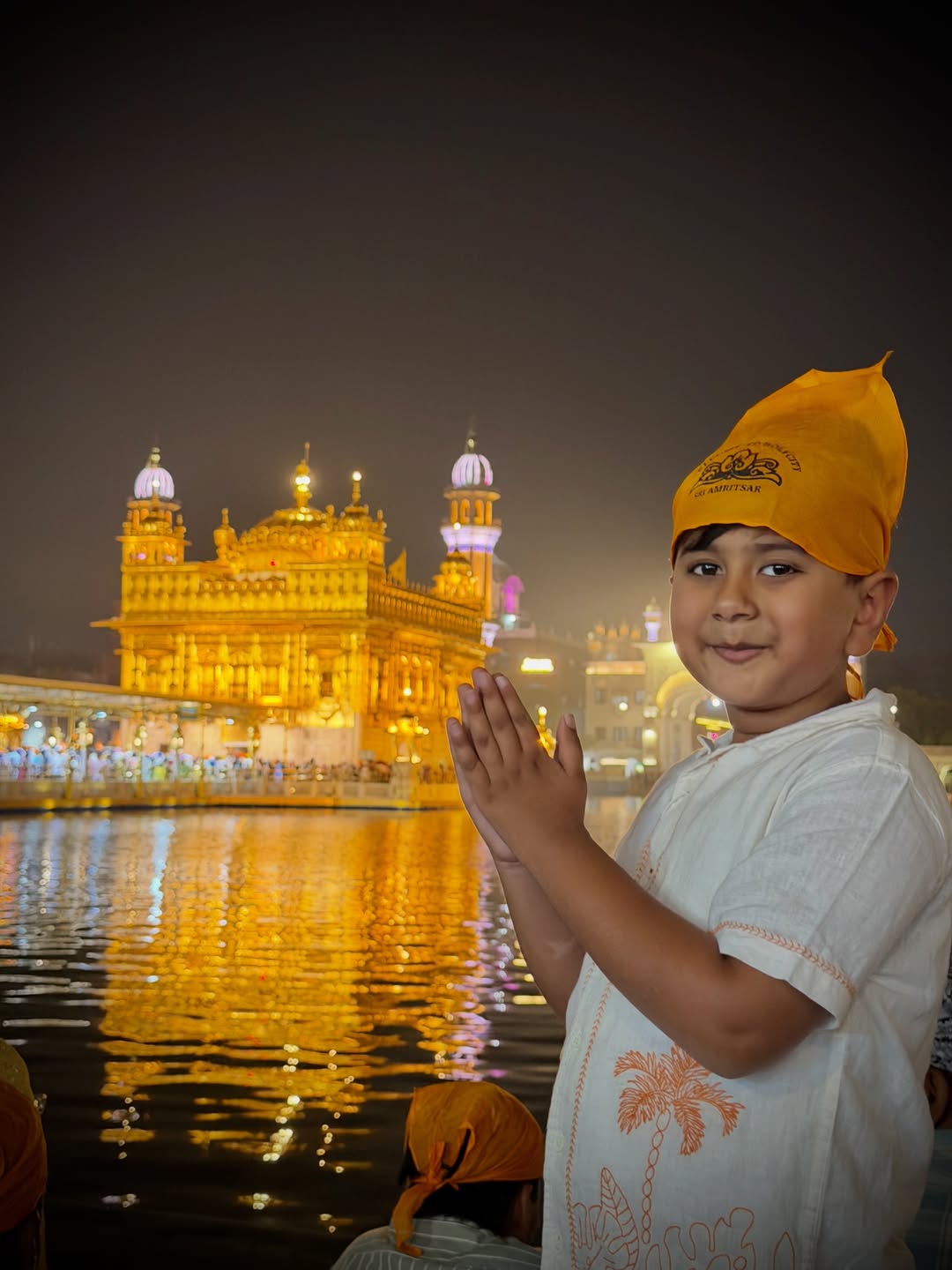Namrata Sambherao Golden Temple visit