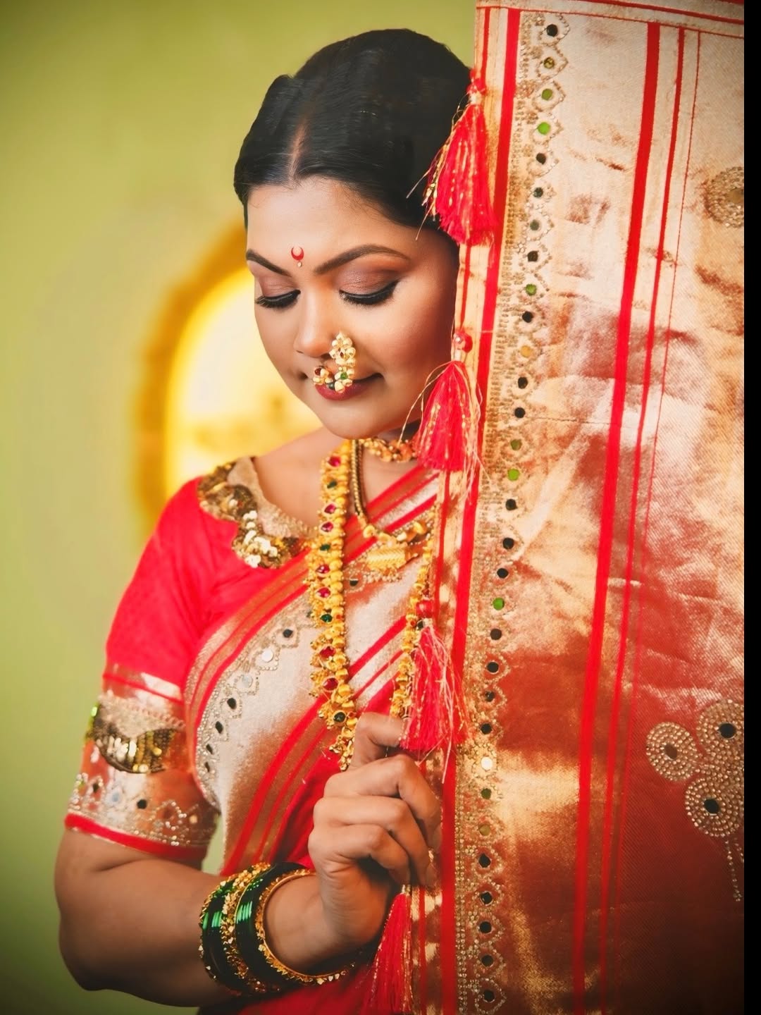 Namrata Sambherao traditional photoshoot
