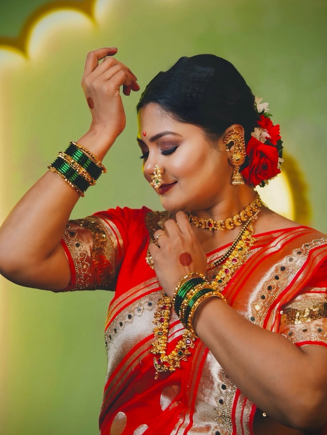 Namrata Sambherao traditional photoshoot