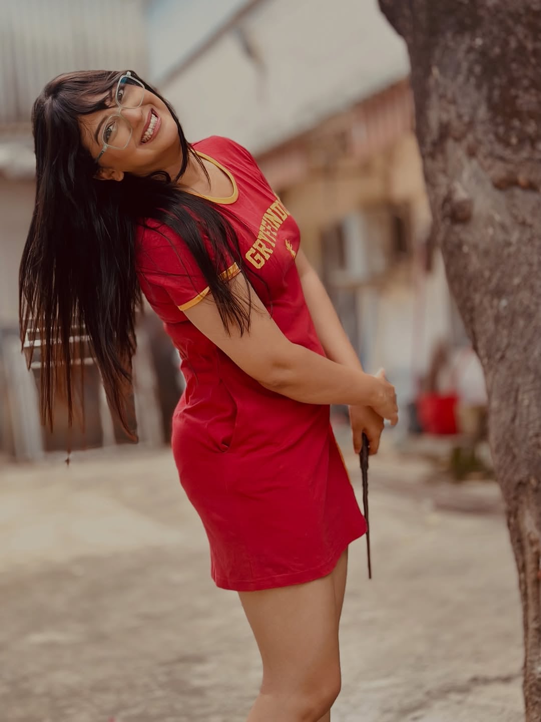 Tejashree Pradhan new haircut look