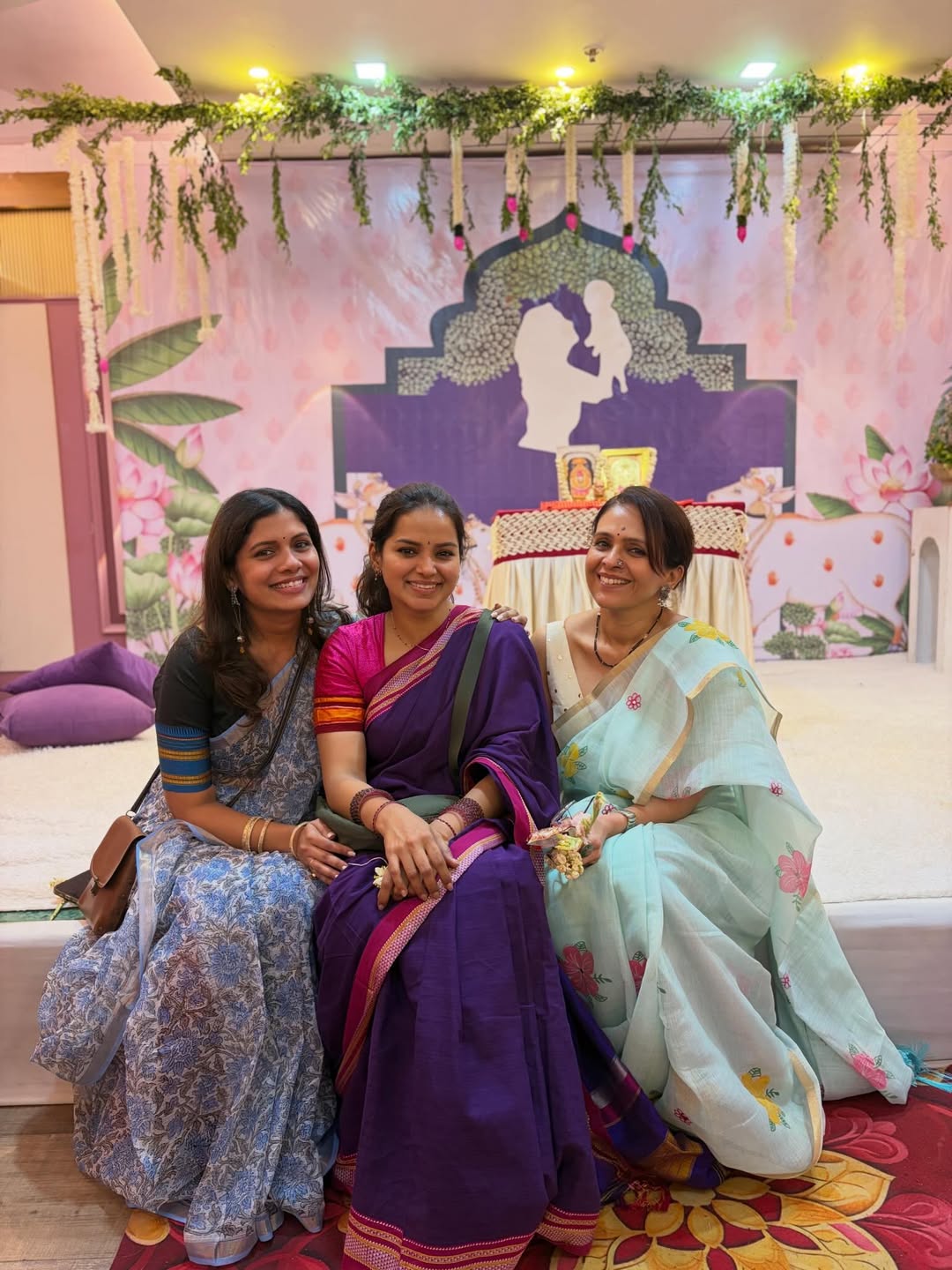 Aishwarya Narkar Titeekshaa Tawde Suruchi Adarkar Saree Look
