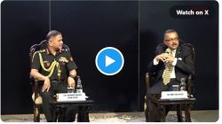 VIDEO: ‘भूगोल की इतिहास? ठरवा!’ लष्करप्रमुख जनरल उपेंद्र द्विवेदींचा पाकिस्तानला थेट इशारा; ‘ऑपरेशन सिंदूर’ची दिली आठवण