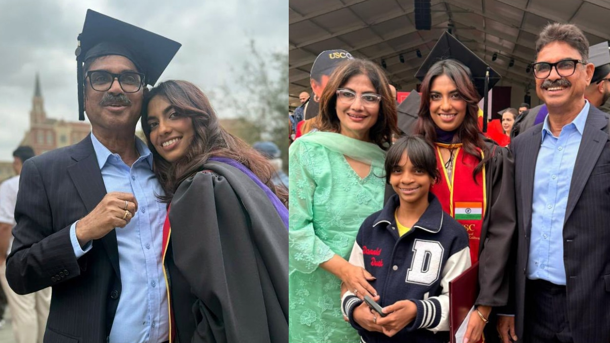 Bala Nandgaonkar Daughter Srushti Nandgaonkar Convocation