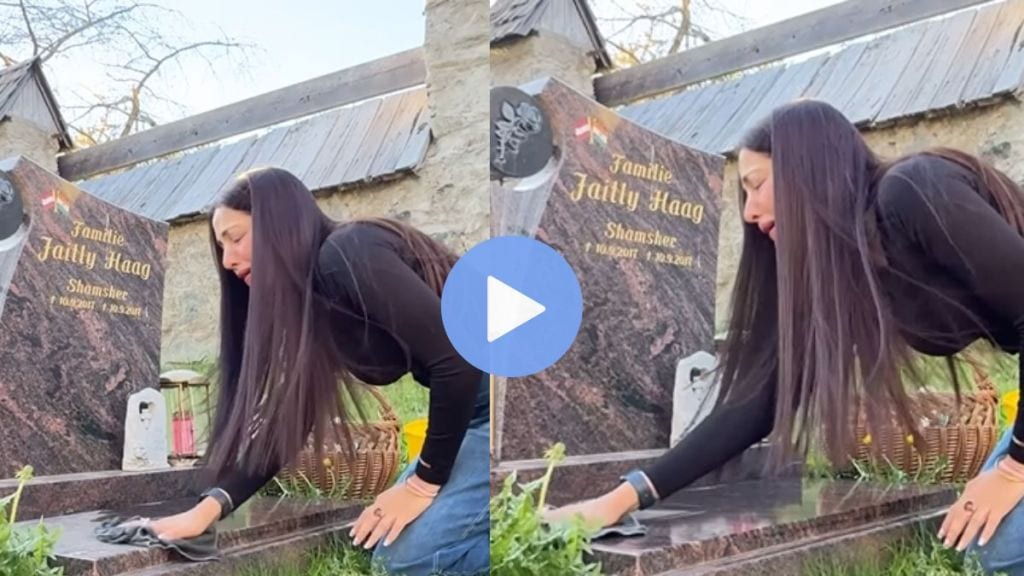 Celina Jaitly divorce viral video of Crying at son grave in Australia Celina Jaitly divorce viral video of Crying at son grave in Australia