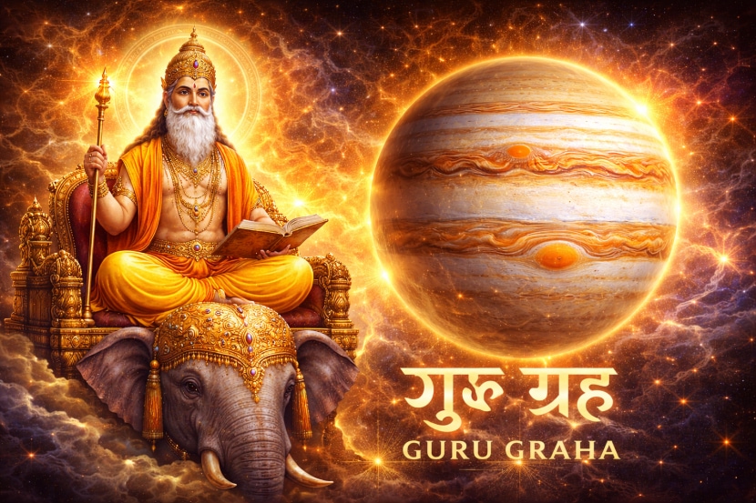 Chandra and Guru Make Gajkesri Rajyog in 2026