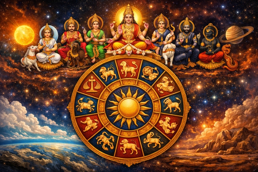 Chandra and Guru Make Gajkesri Rajyog in 2026