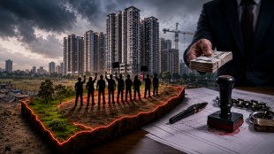 Mathadi worker housing society land scam Mumbai | Kandivli Sahayadri Nagar redevelopment dispute | Mumbai Suburban Collector Sourav Katiyar investigation | Government land illegal transfer developer agreement