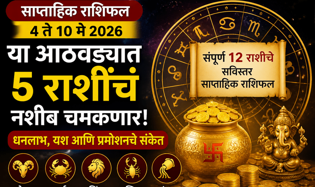 Weekly horosocope 4 To 10 May 2026 Weekly horosocope 4 To 10 May 2026