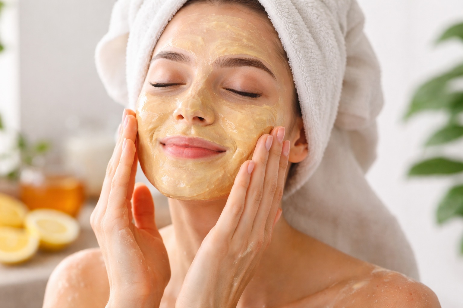 Get pink glow at home