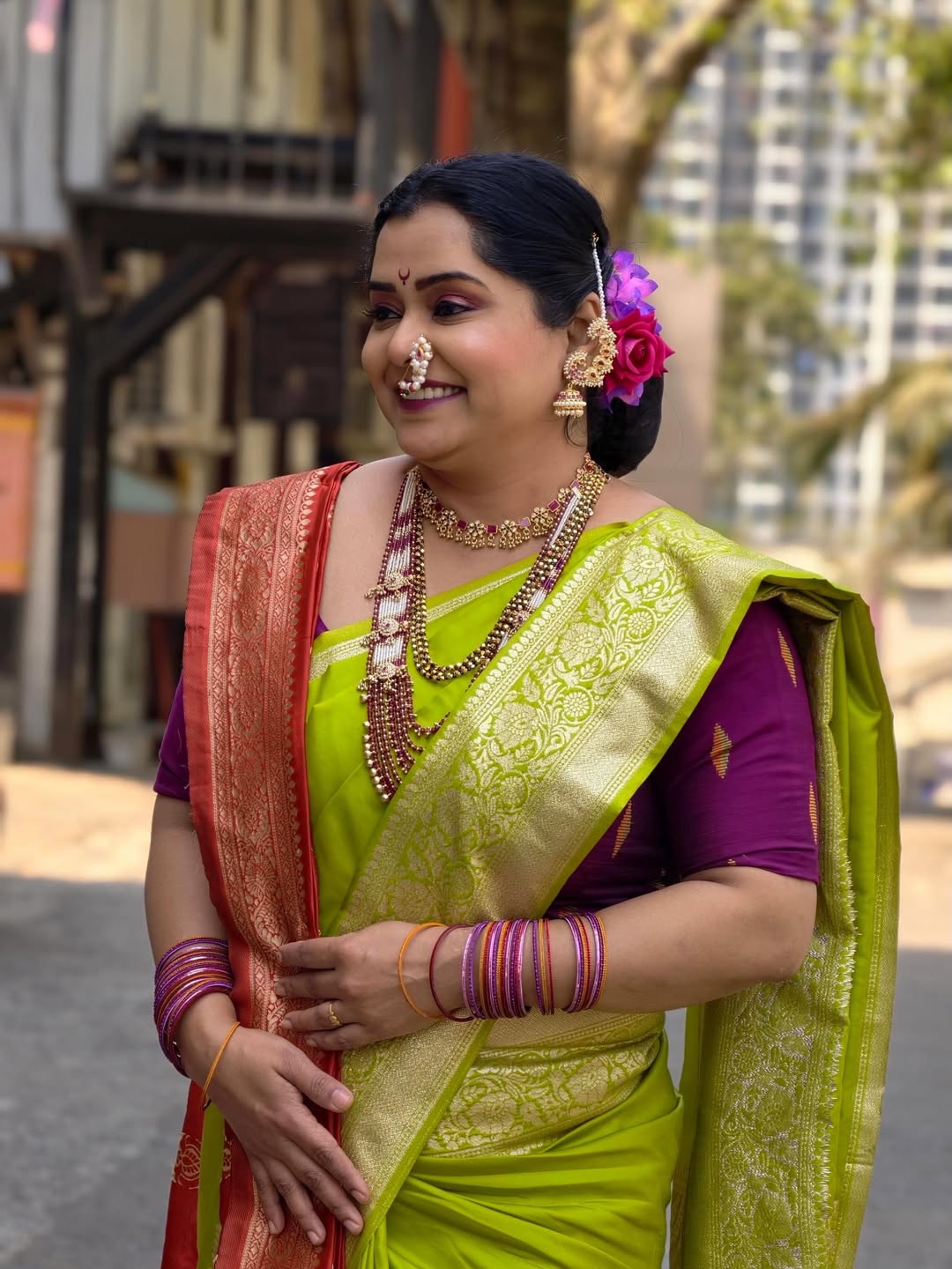 Chetana Bhat Saree Jewellery Look